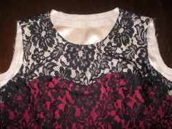 Completed Shoulder Seams