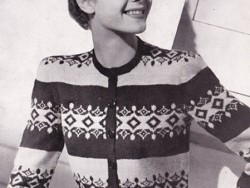 Button-Thro'-Cardigan