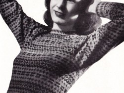 Fair Isle for Junior Miss