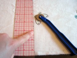 Mark Pleat Lines with Wheel