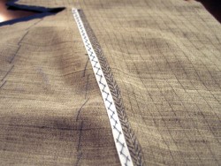 Roll line Stitched