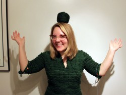 WIP_Green Bobble Jumper