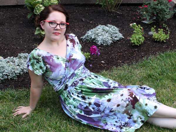 Floral Molyneux Dress